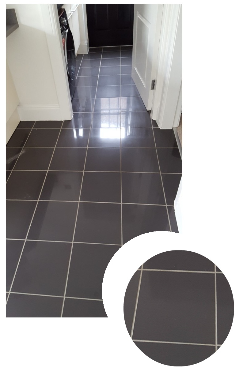 Ceramic Tiled Kitchen Floor Refinished in Warrington Tiling Tips