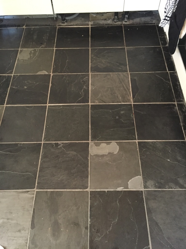 Using Stone Oil To Add Colour To Slate Floor Tiles Tiling Tips