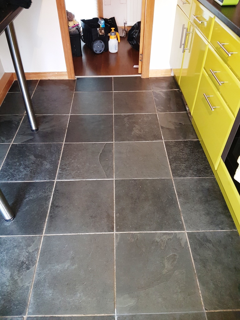 Rejuvenating A Slate Tiled Kitchen Floor Tiling Tips And Rejuvenating A Slate Tiled Kitchen Floor Tiling Tips And