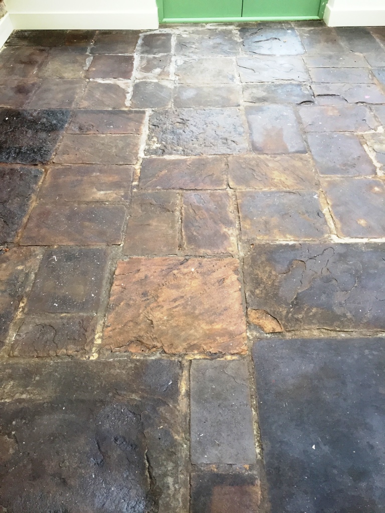 Removing Sticky Coatings From Slate Floor Tiles Tiling Tips