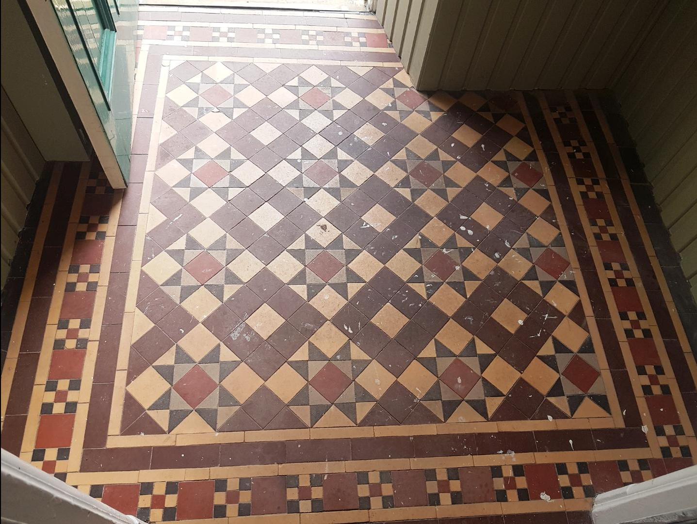 Renovating a Dull Victorian Entrance in Edinburgh Tiling Tips Tips
