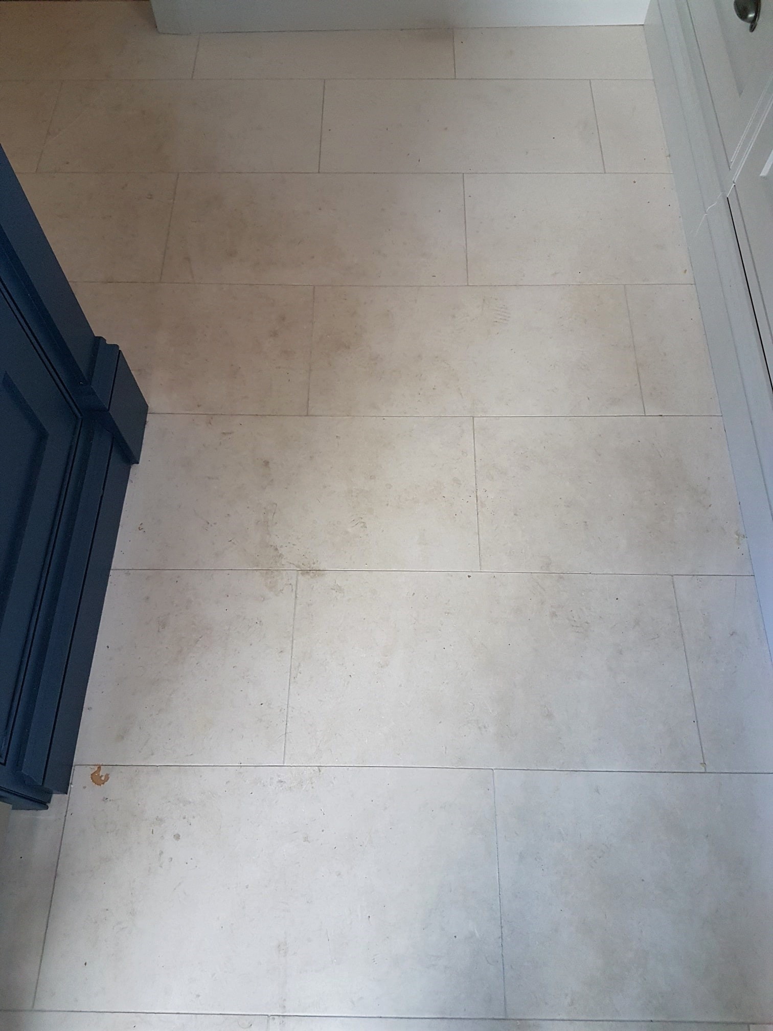 White Moleanos Limestone Floor Renovated in Harrogate, North Yorkshire Tiling Tips Tips and
