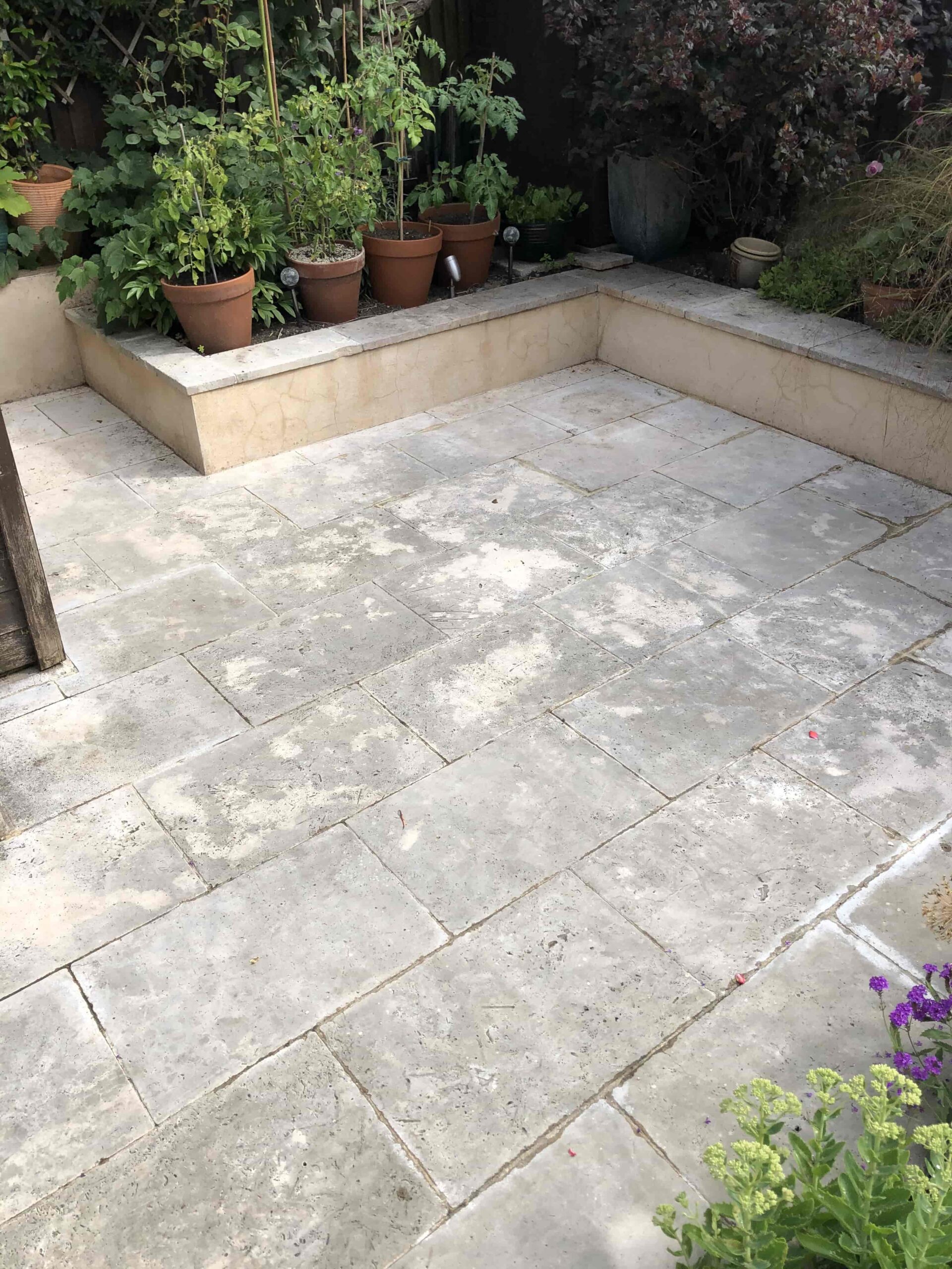 Renovating a Travertine Patio in Hackney East London Tiling Tips